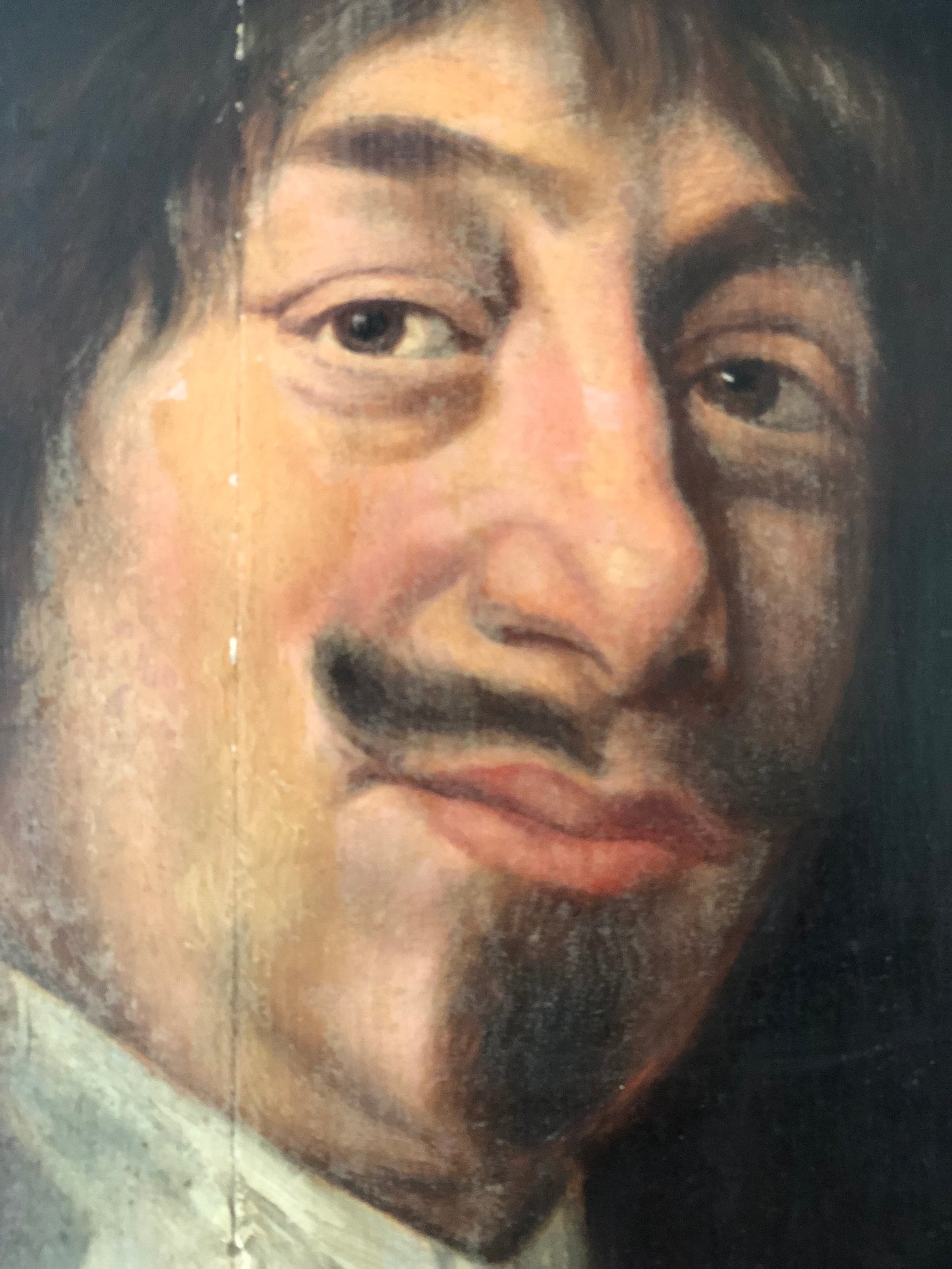 Late 19th century Dutch oil painting of man in Golden Age Attire