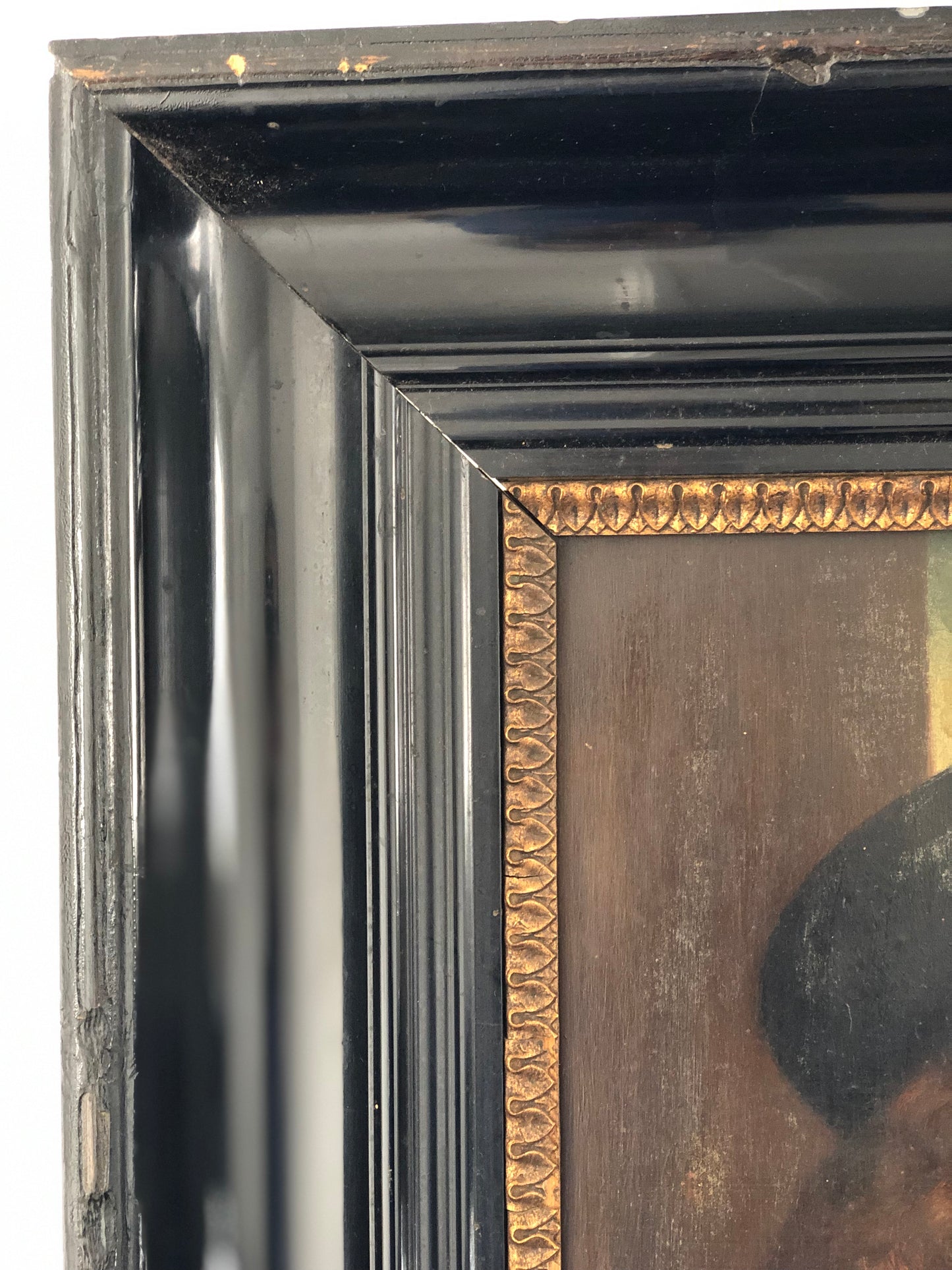 Late 19th century Dutch oil painting of man in Golden Age Attire