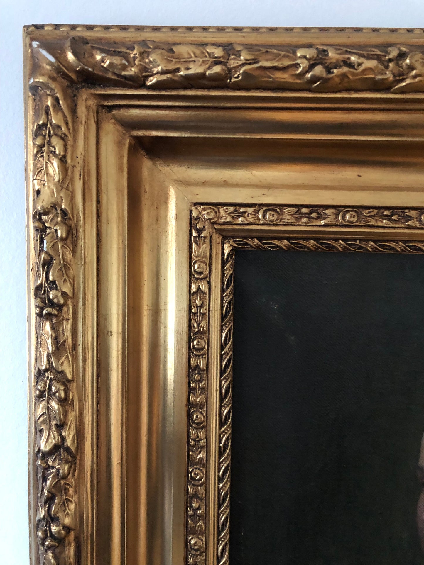 19th Century Portrait Painting of a Danish Lady