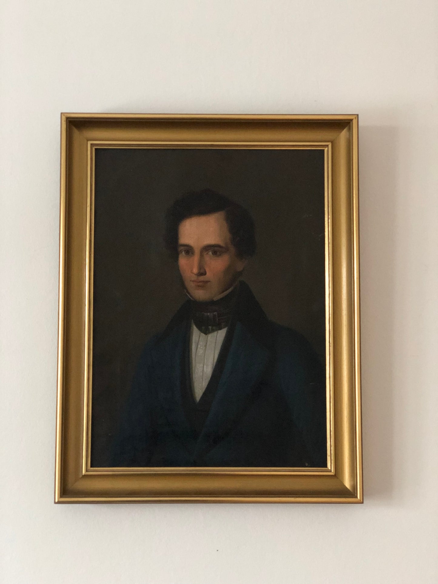 A 19th Century Portrait Painting of a High Society German Gentleman