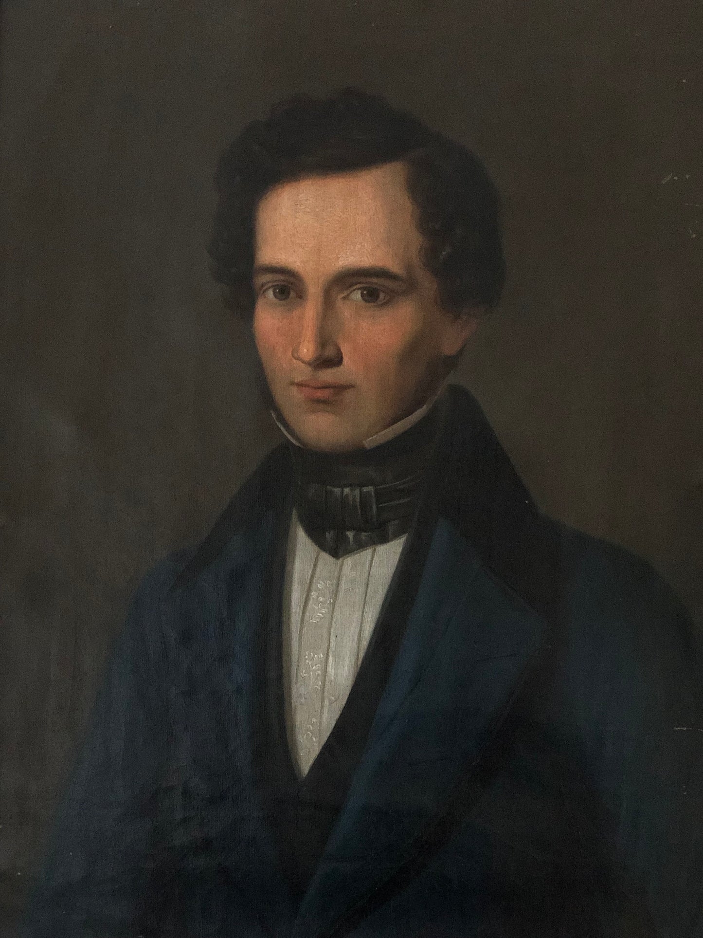 A 19th Century Portrait Painting of a High Society German Gentleman
