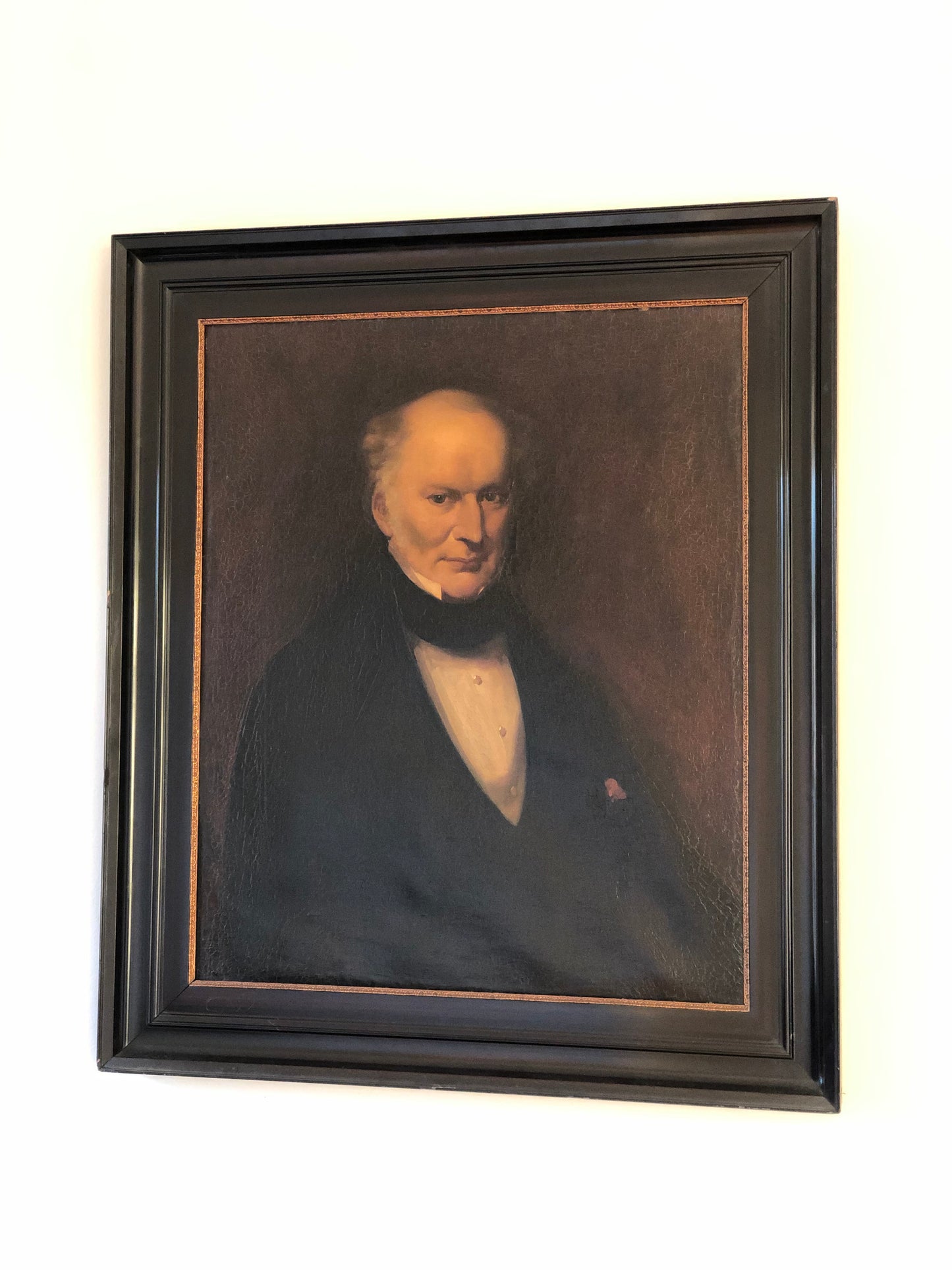 An Early 19th century Dutch Portrait Painting of W. J. De Buck