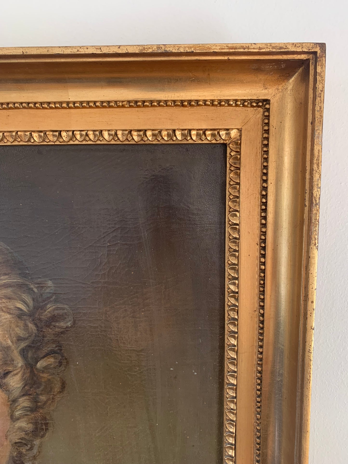 Early 19th century Empire Portrait Painting of a Lady