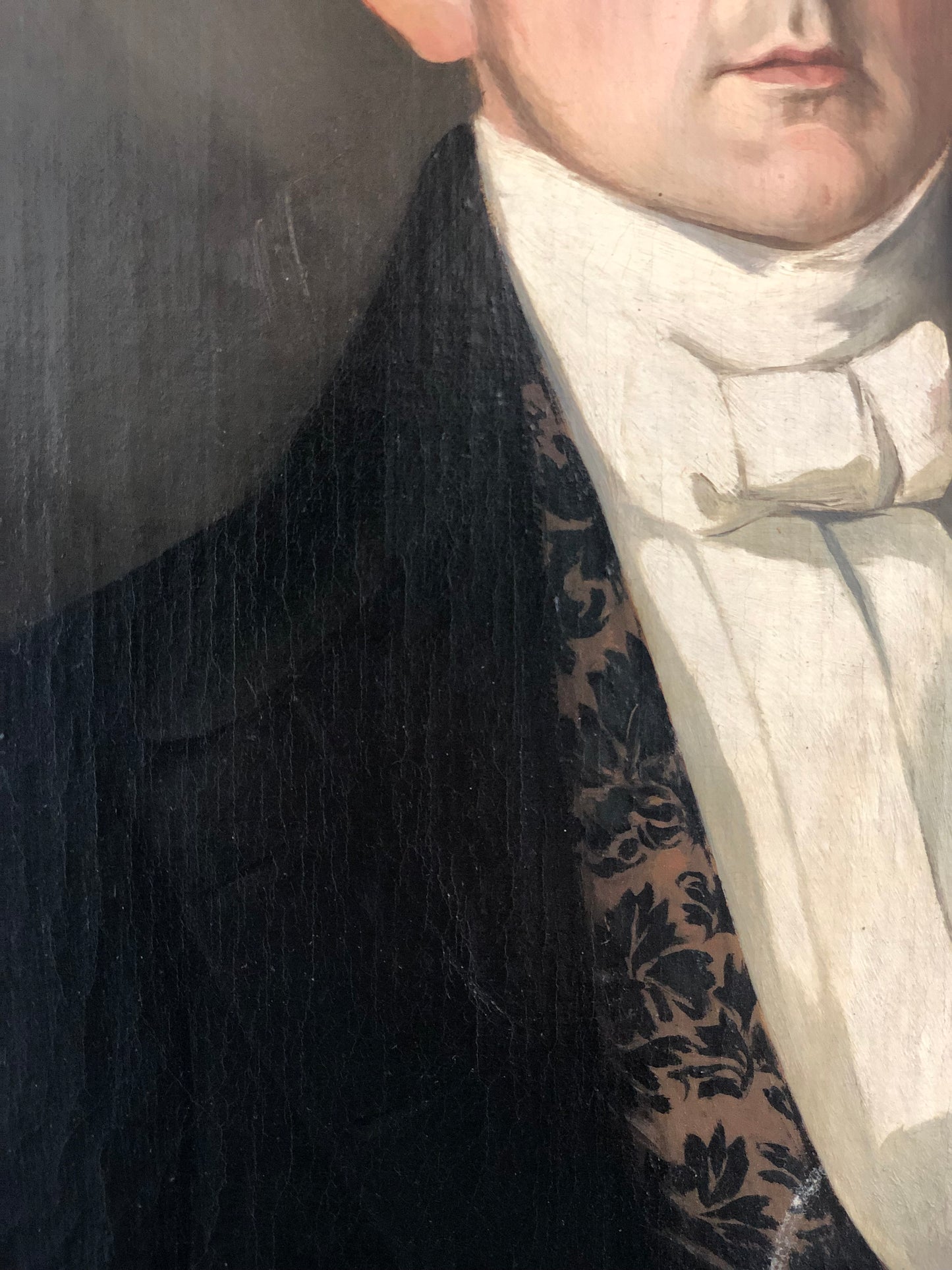 Early 19th century Oil Portrait Painting of Carl Robert Fahlman