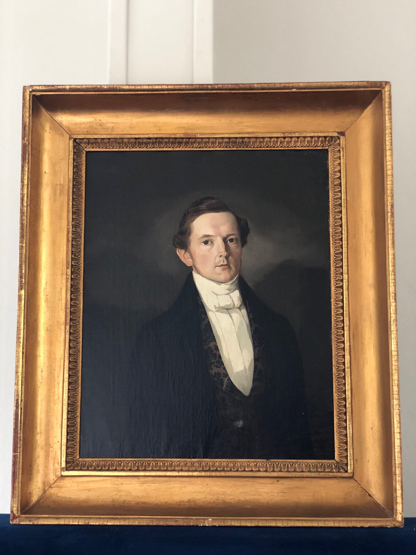 Early 19th century Oil Portrait Painting of Carl Robert Fahlman
