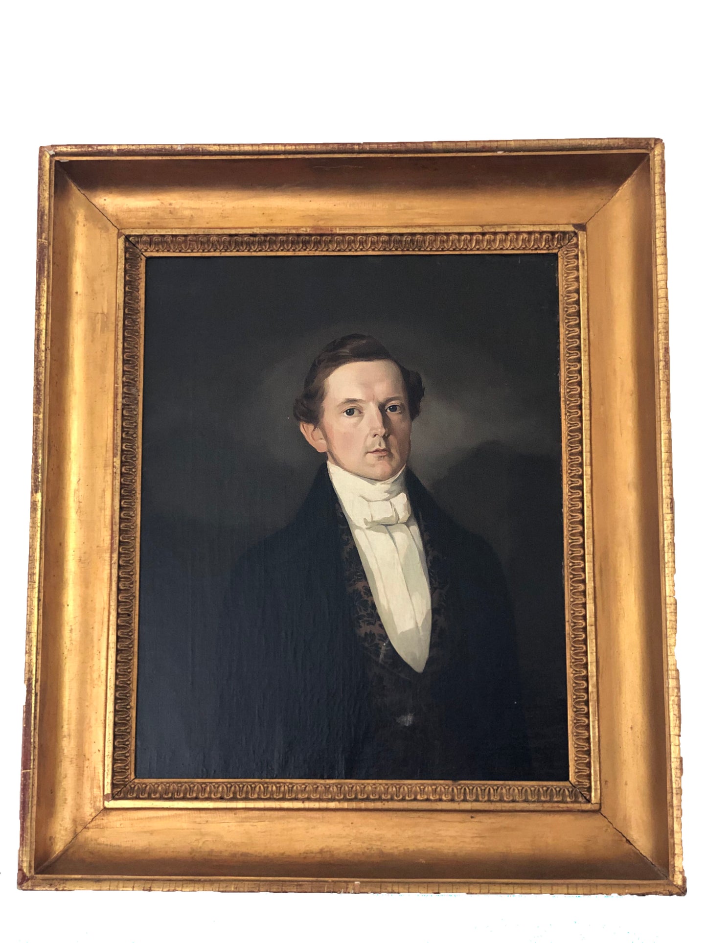 Early 19th century Oil Portrait Painting of Carl Robert Fahlman