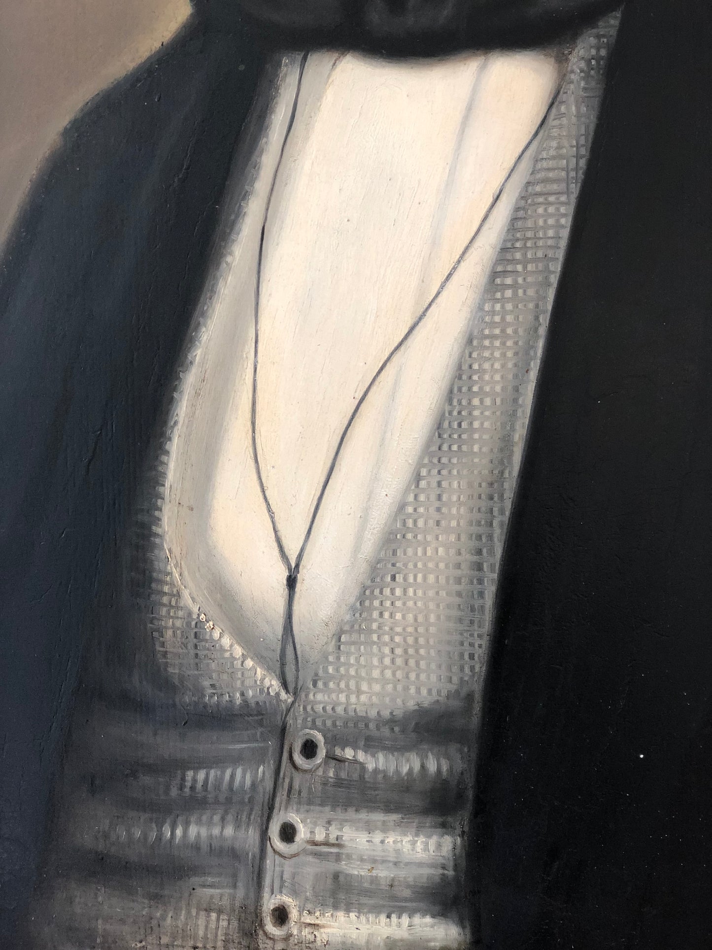 19th century Antique oil Painting of a Prominent German Gentleman