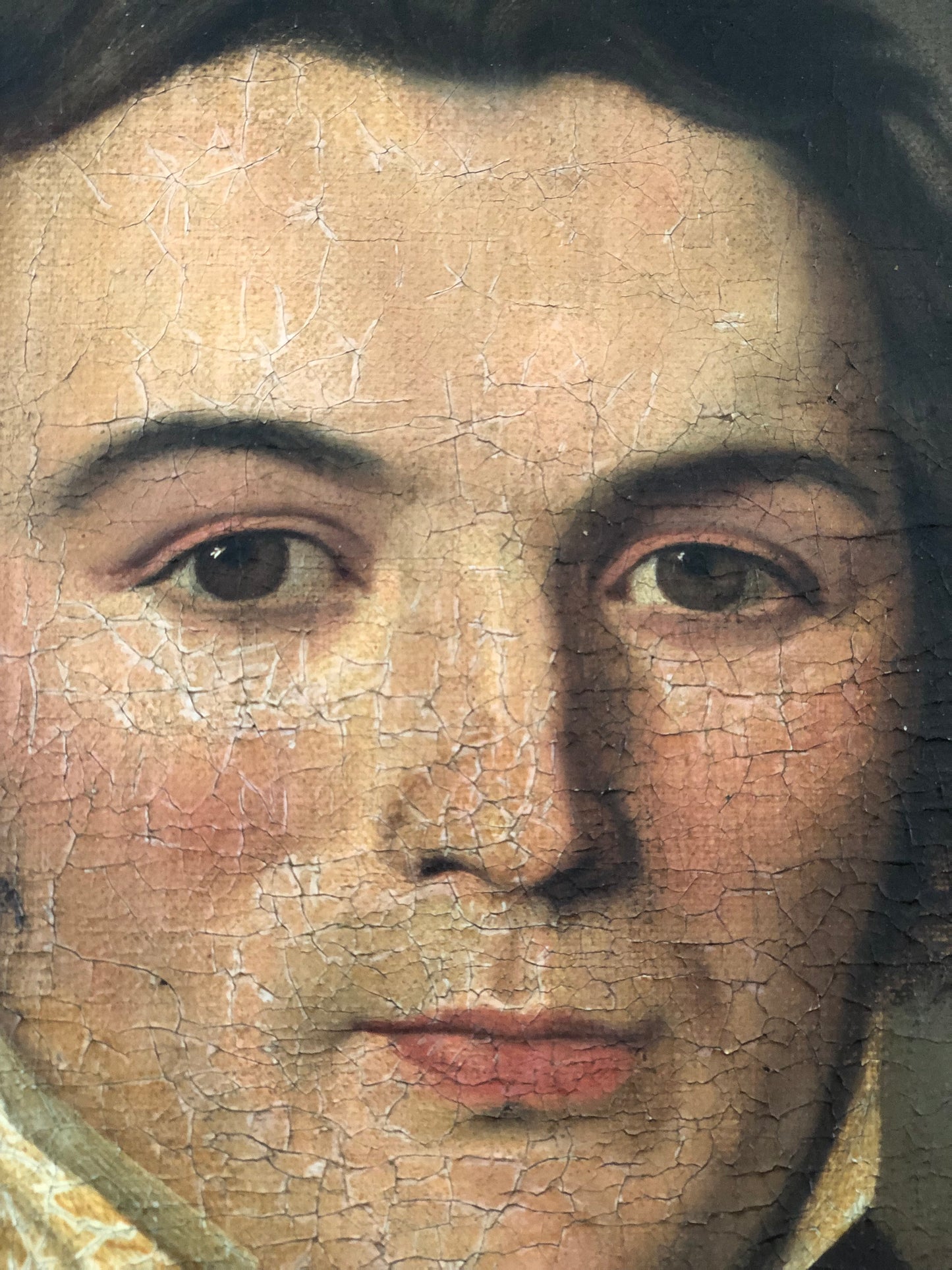 Early 18th century Danish Oil Painting of Noble Man