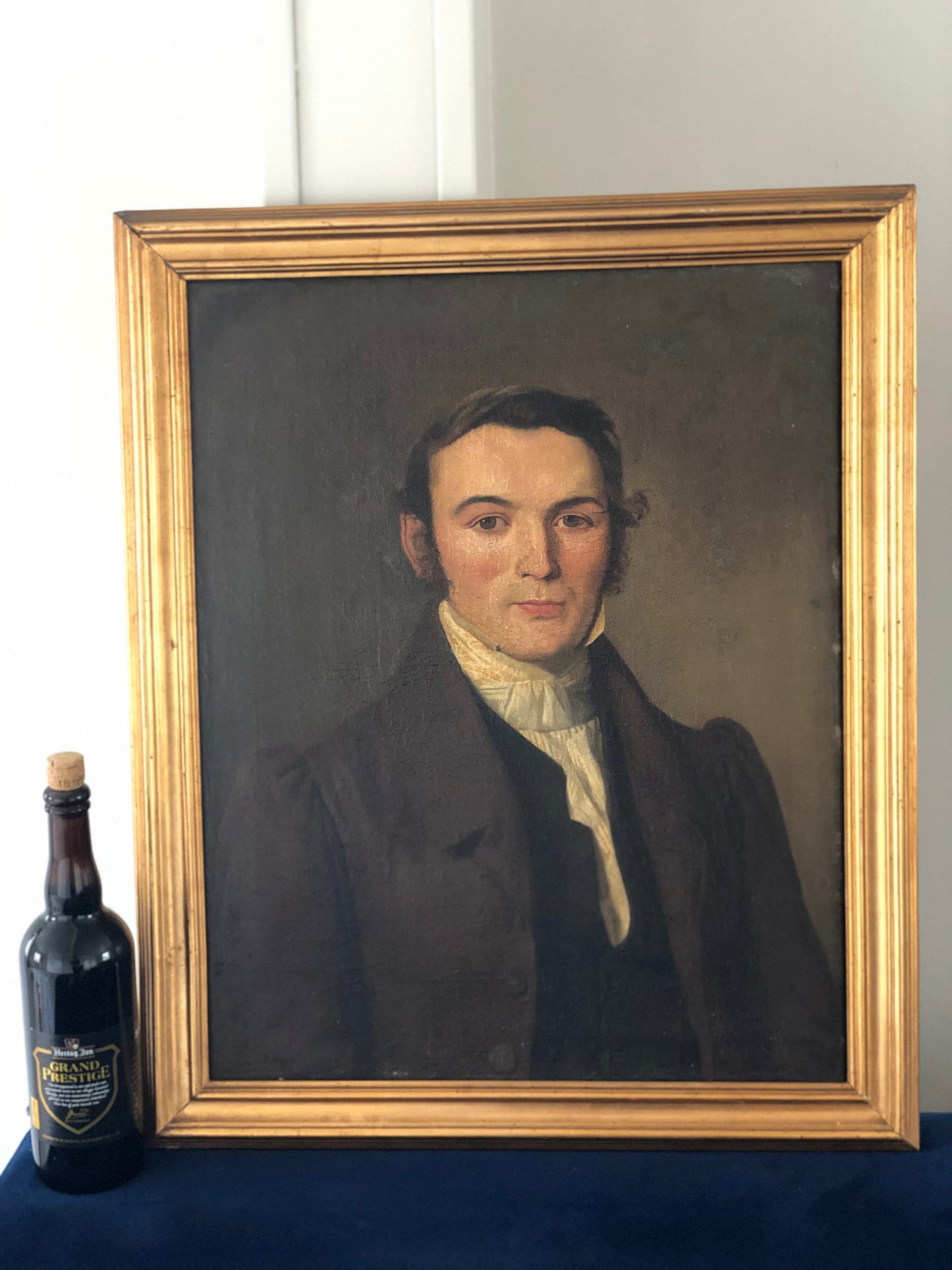 Early 18th century Danish Oil Painting of Noble Man