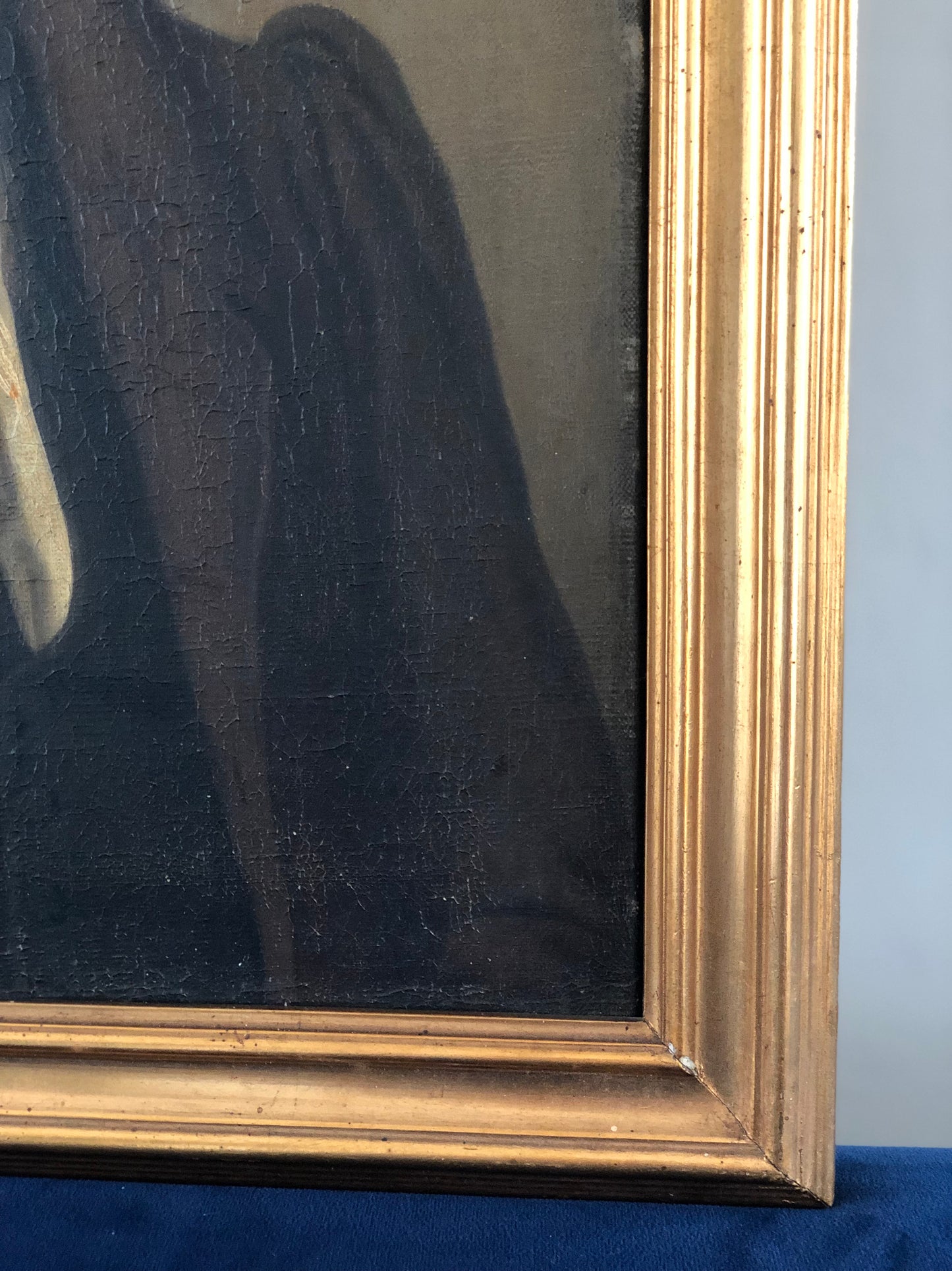 Early 18th century Danish Oil Painting of Noble Man
