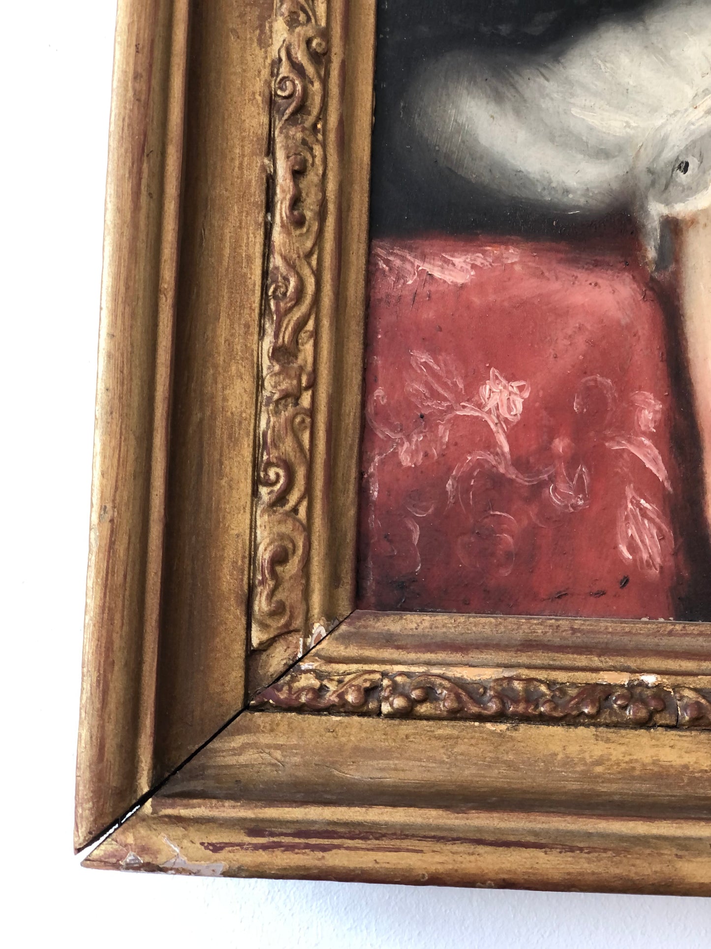 Pair of 19th century Antique oil Paintings of an Influential German Couple