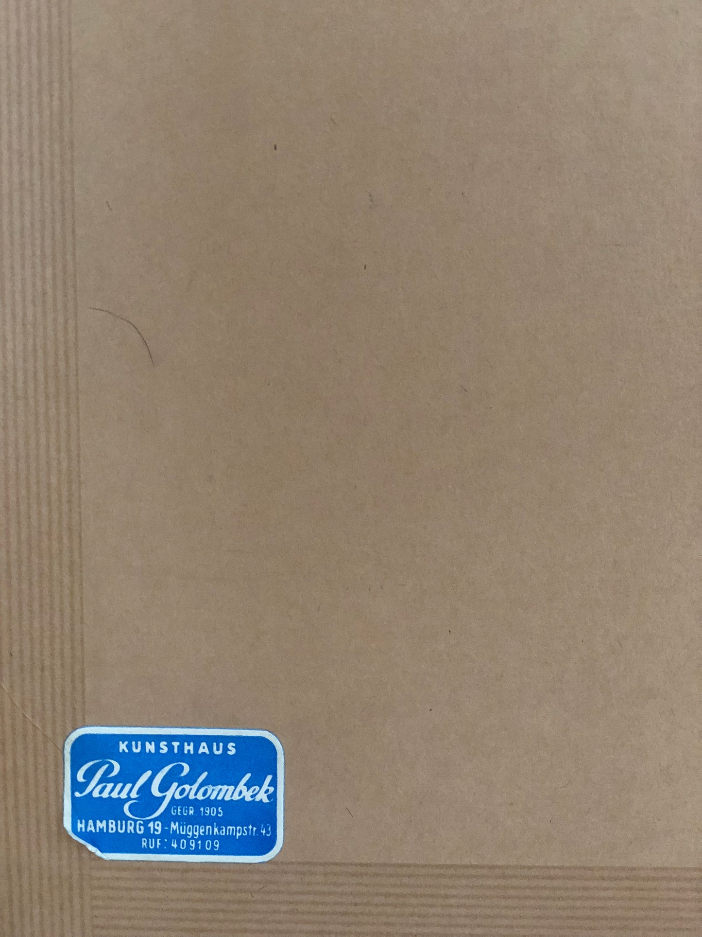 Original Vintage Countryside Cottage Landscape Oil Painting, circa 1925