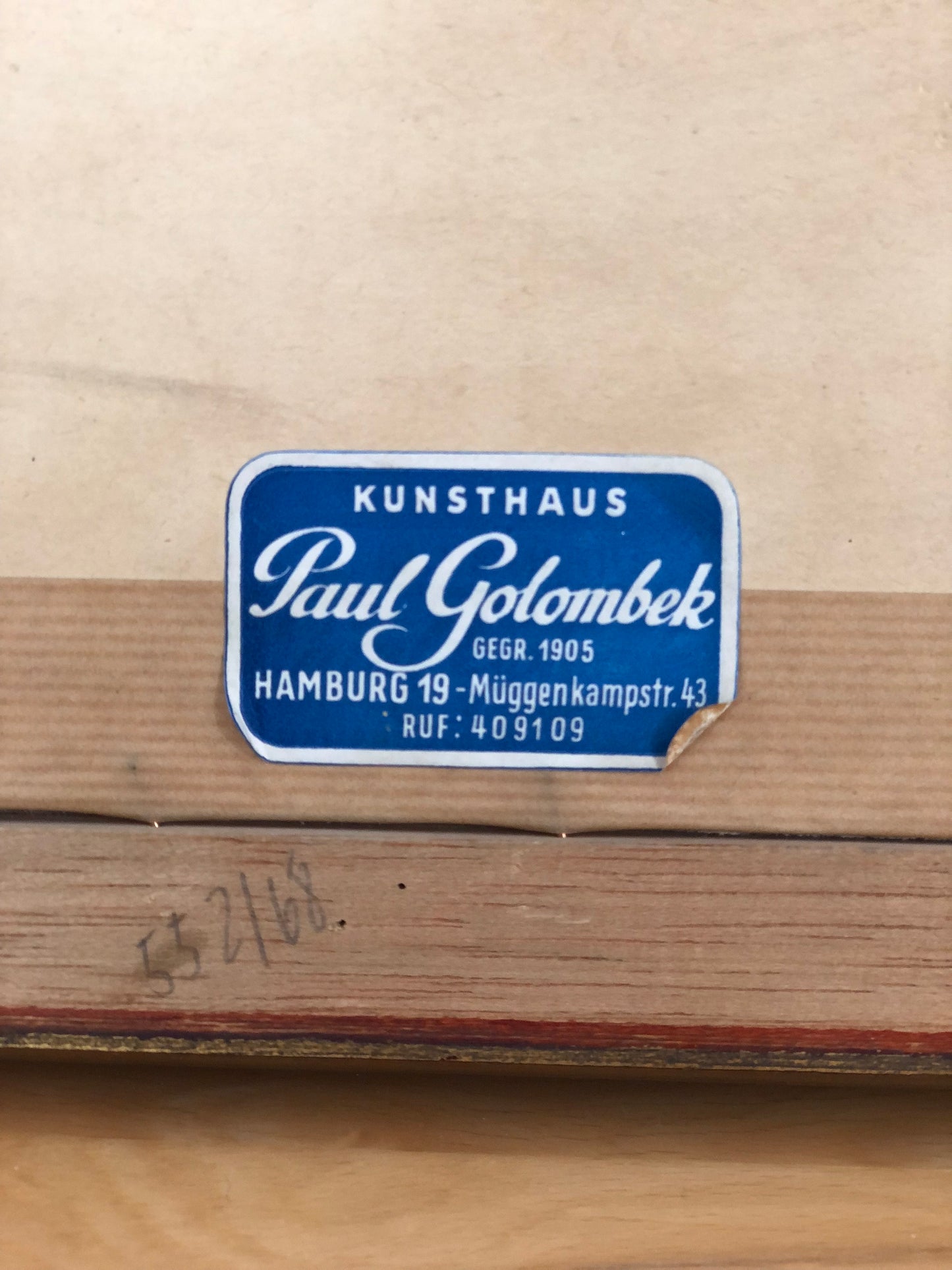 Original Vintage Landscape Cottage Nature Oil Painting, circa 1925