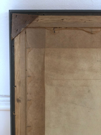 Original Vintage Nature Landscape Oil Painting, circa 1925