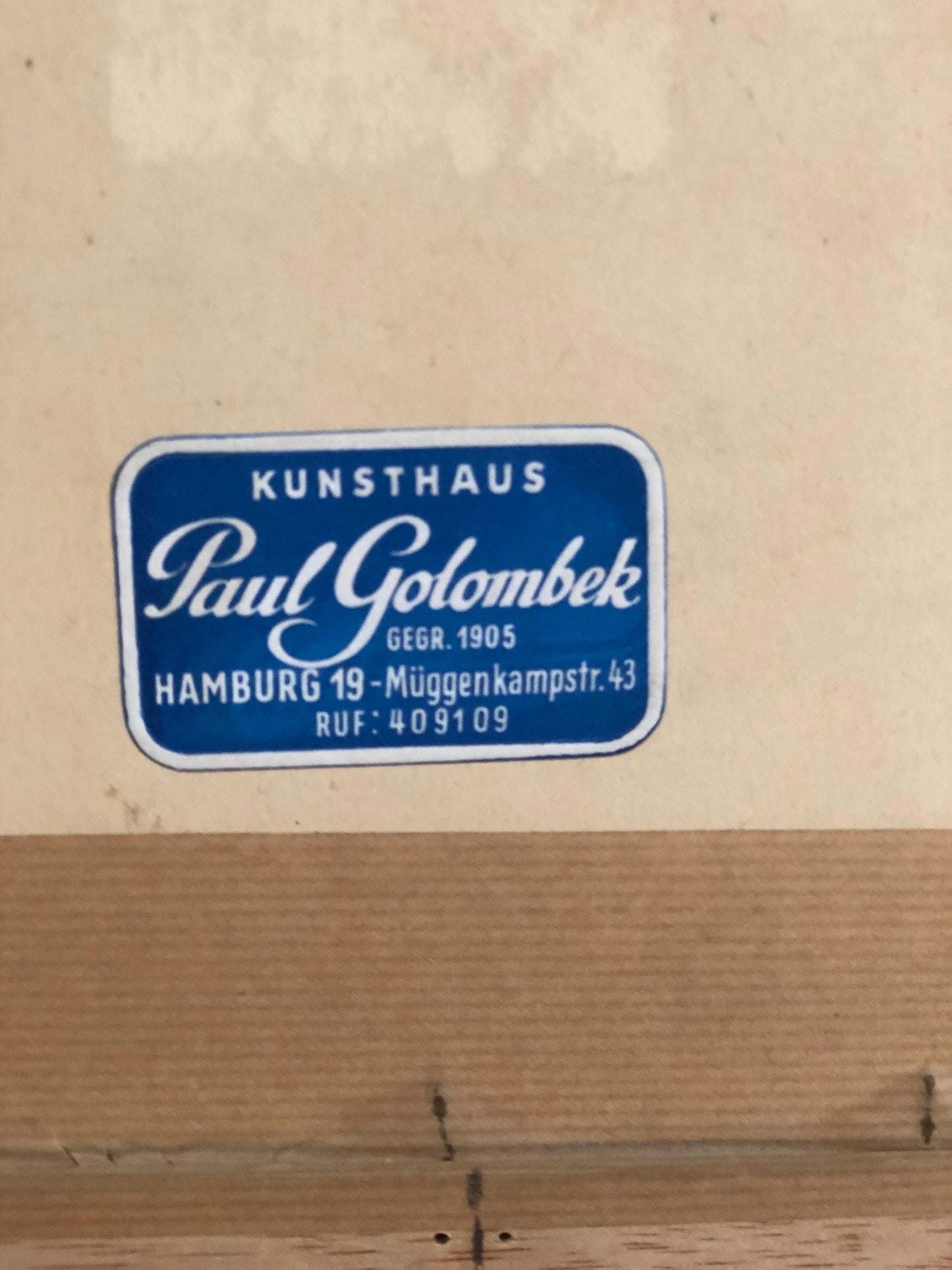 Original Vintage Nature Landscape Oil Painting, circa 1925