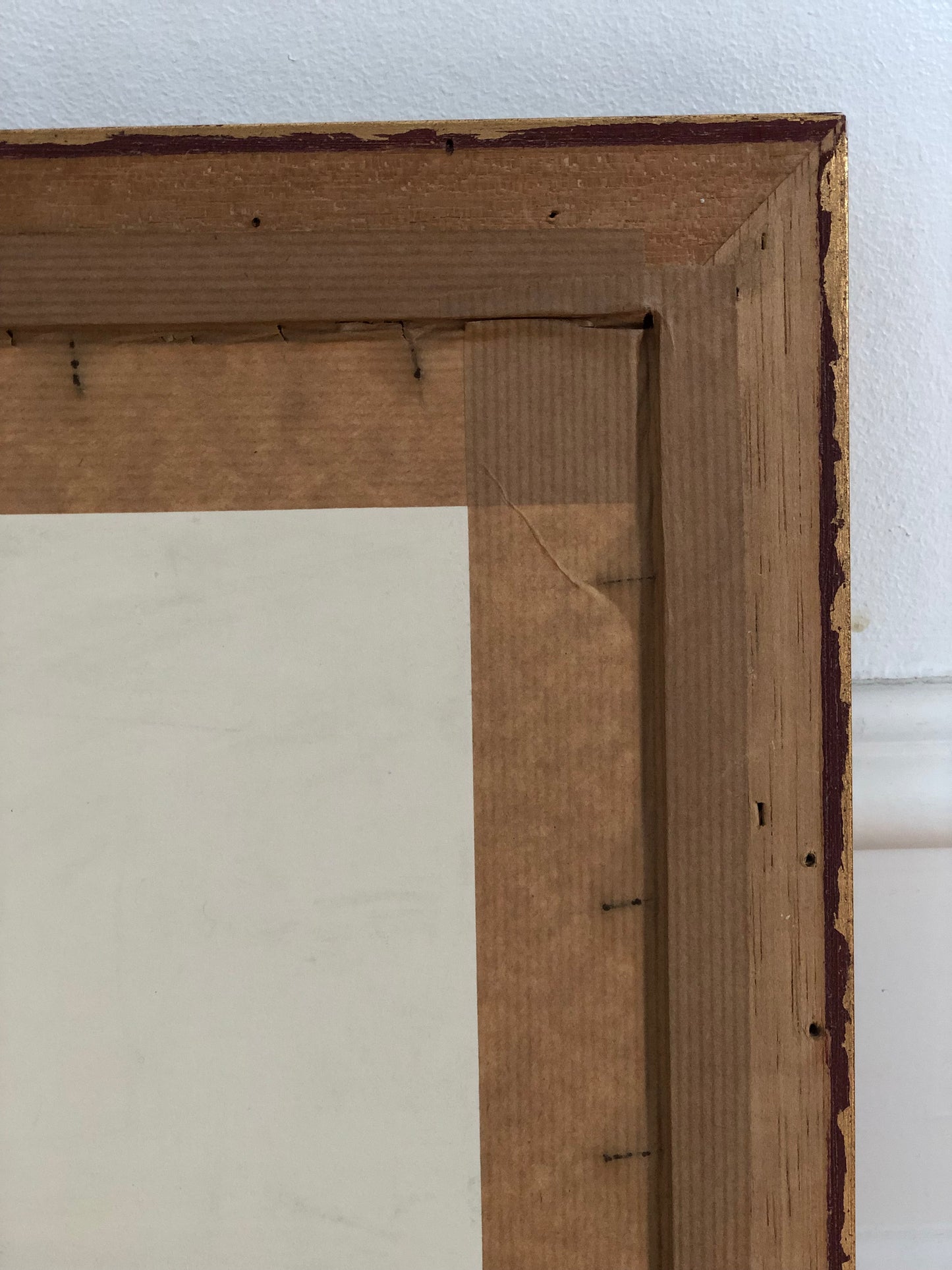 Original Vintage River Landscape Oil Painting, circa 1925