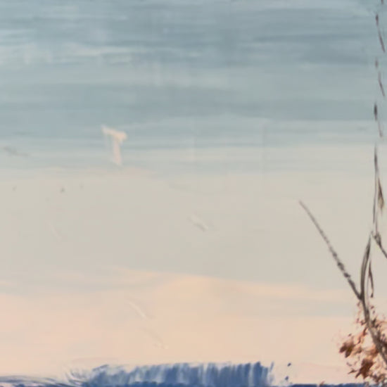 Vintage Original Landscape Oil Painting video
